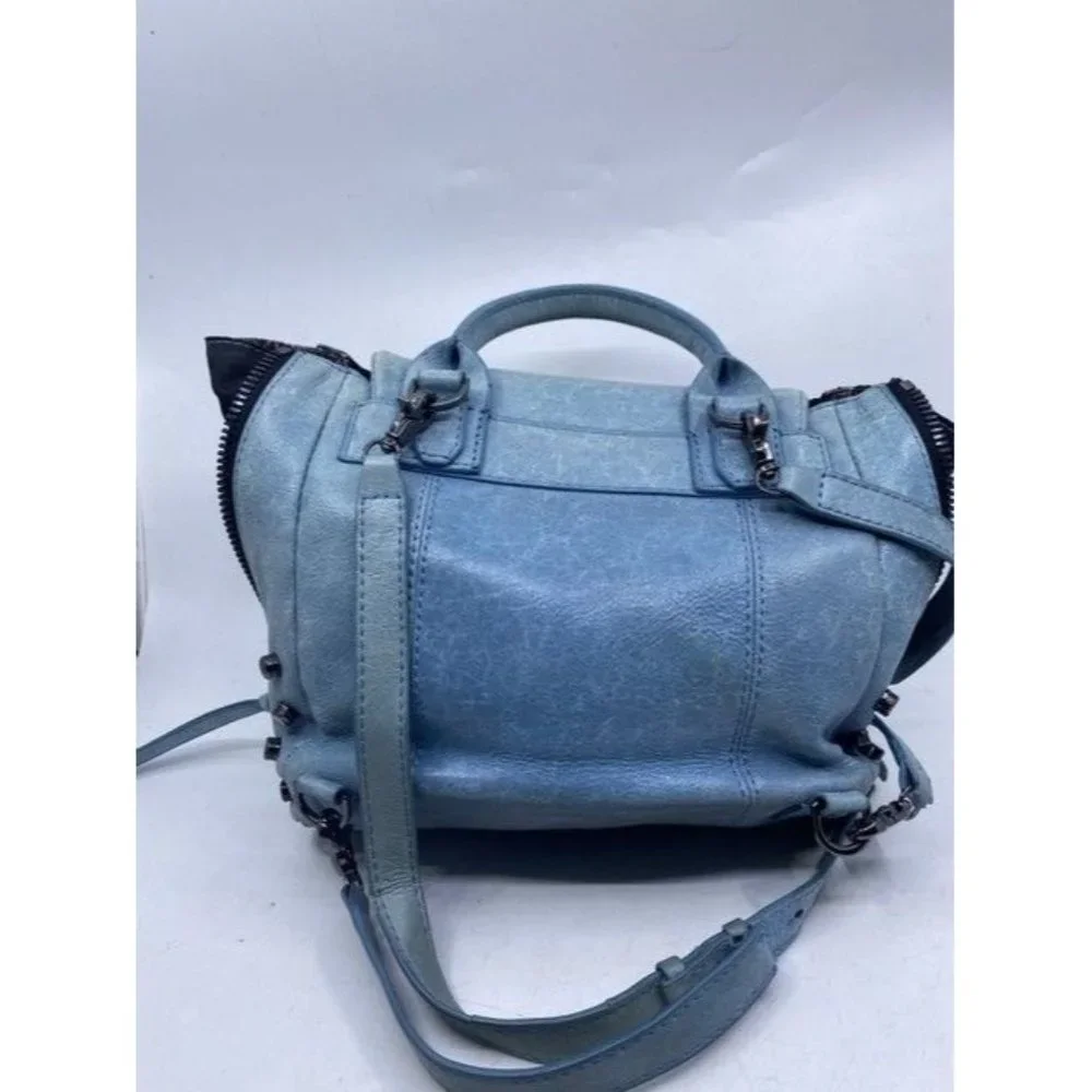 Botkier blue leather