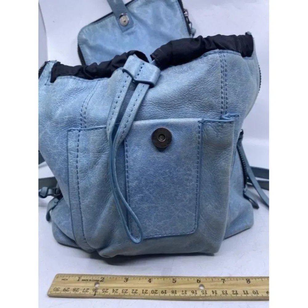 Botkier blue leather