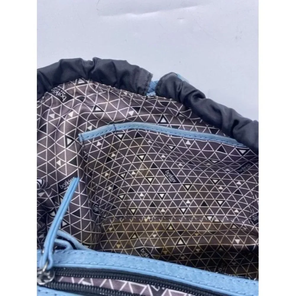 Botkier blue leather