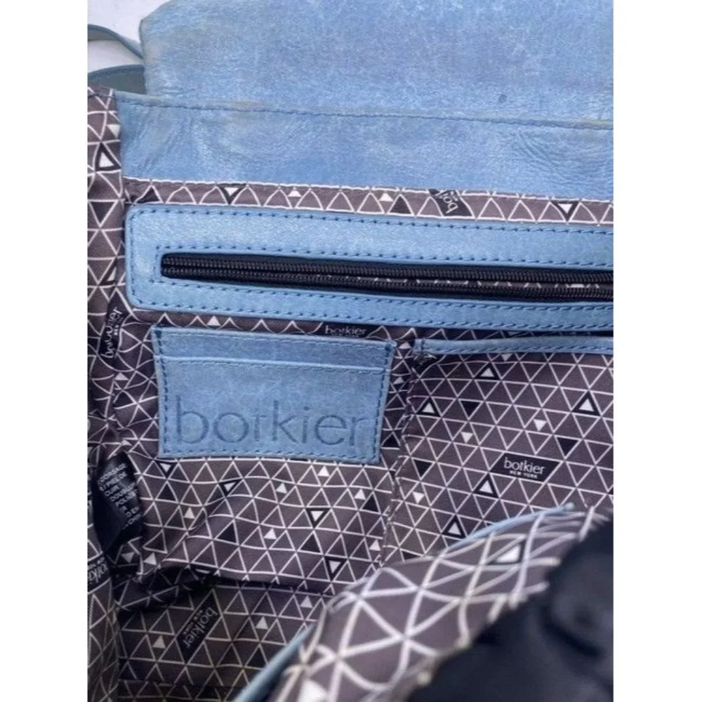 Botkier blue leather