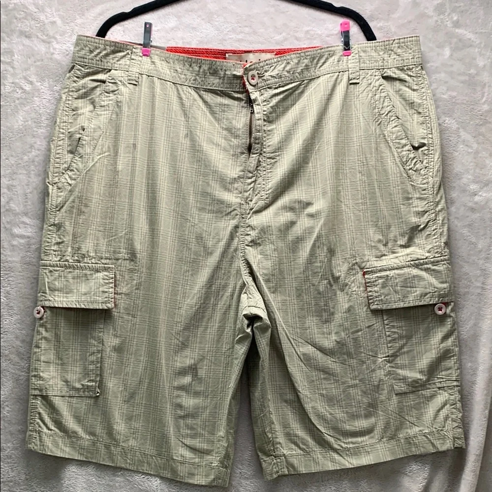 FOOT LOCKER | 40 MEN VTG TACTICAL CARGO SHORTS | TAN KHAKI 69778