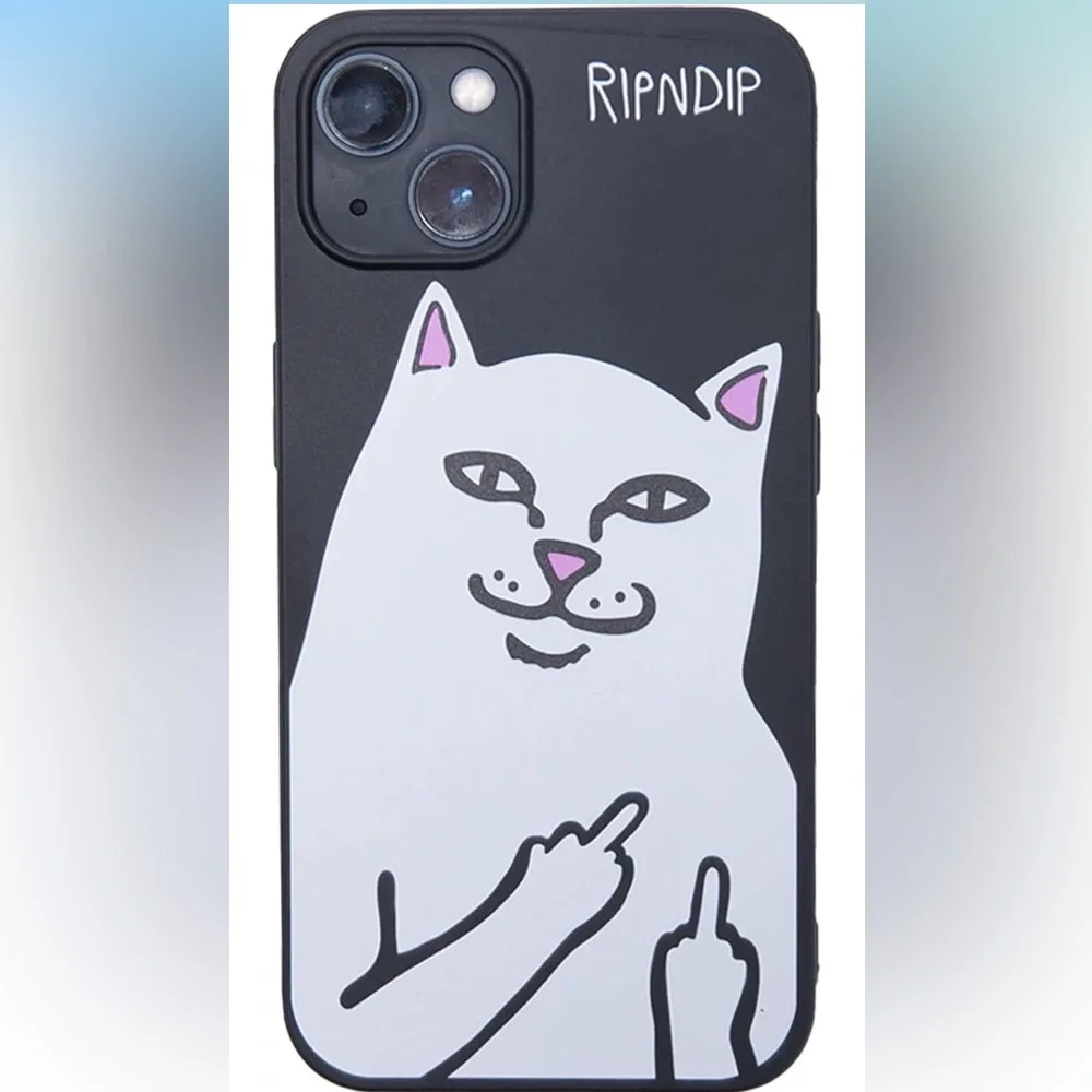 RIPNDIP Black Cat iPhone 12 Pro Case