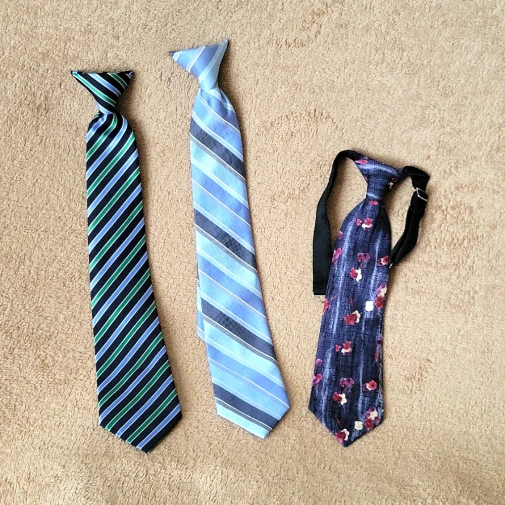 Bundle of boy neckties