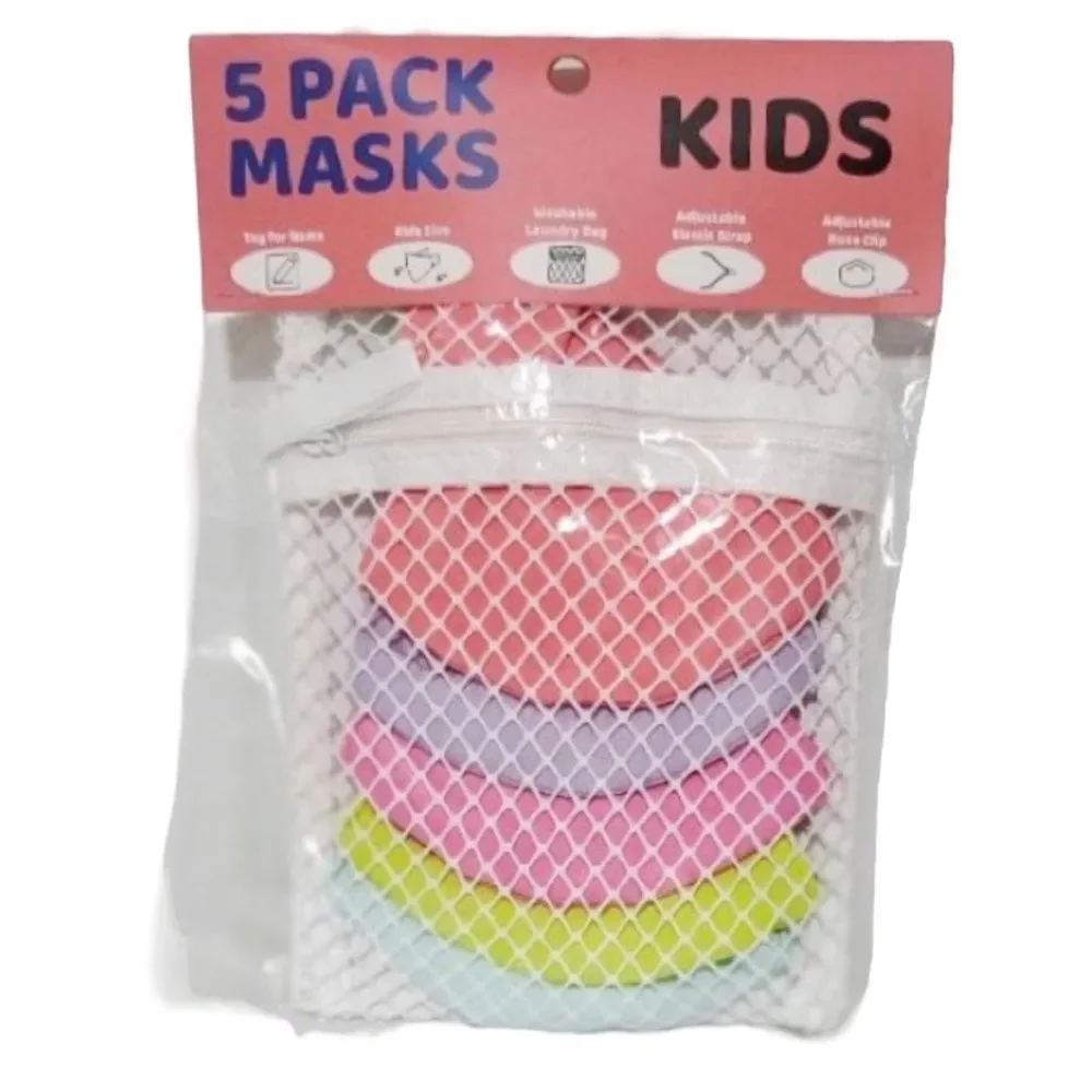 New Kid Girl Face Masks Set Pack