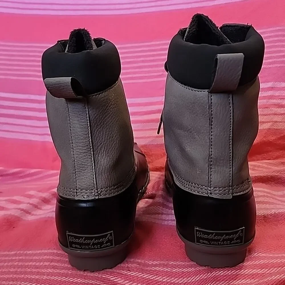 WEATHERPROOF VINTAGE ADAM DUCK BOOTS MENS 10 NWOB