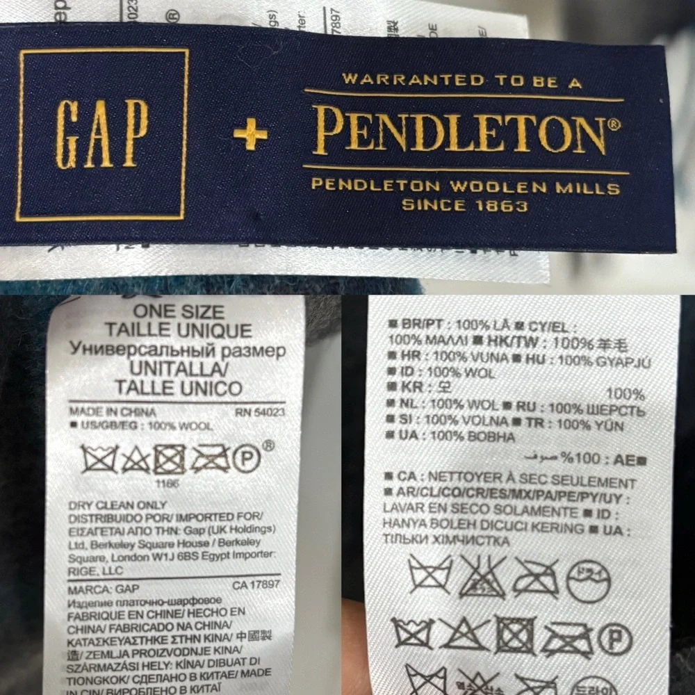 Gap + Pendleton gap pendleton