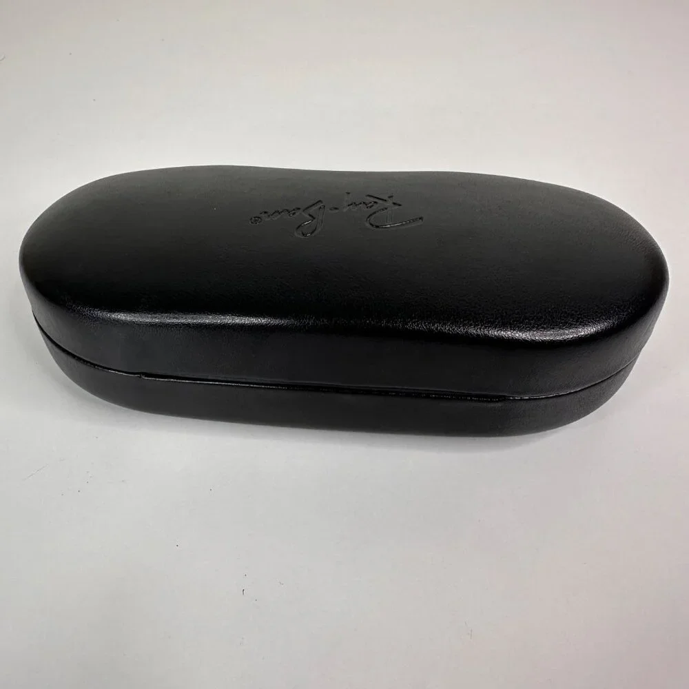 Rayban Hard Shell Black Flip Top Clam Shell Glasses or Sunglasses Case