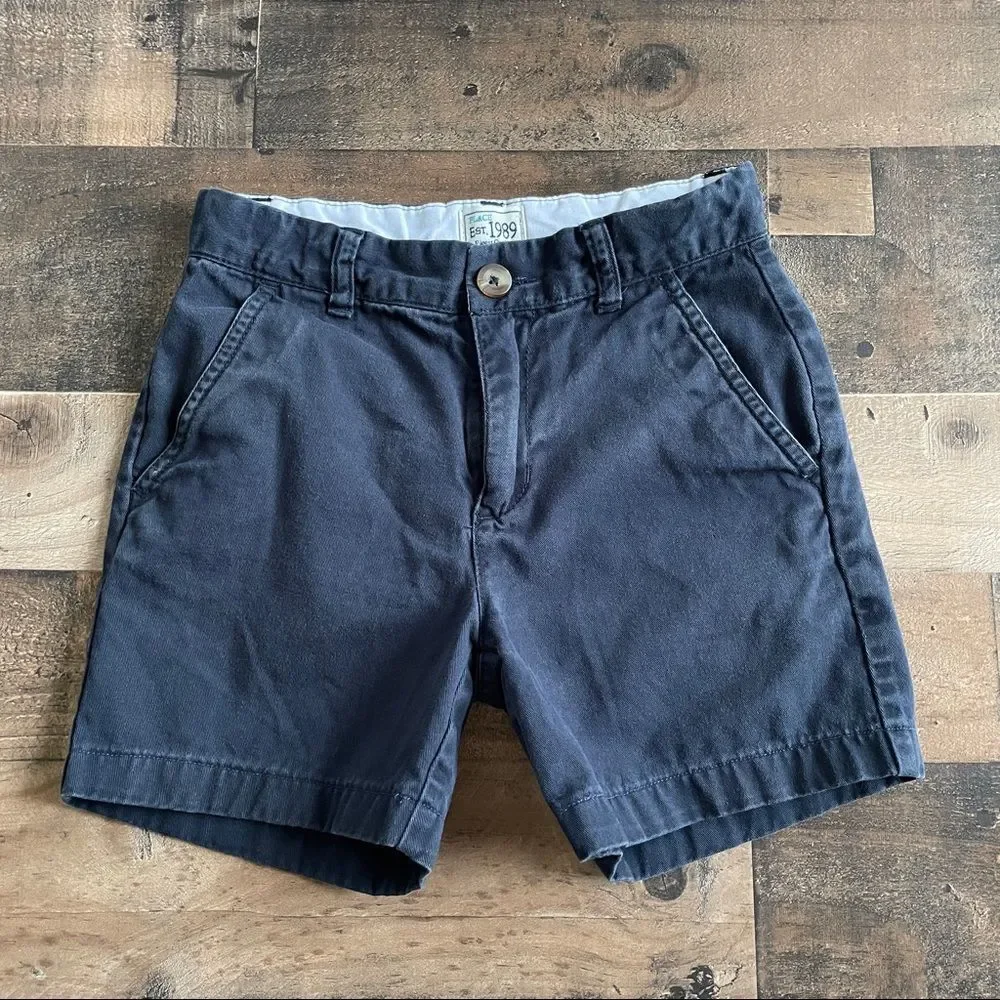 The Children’s Place Navy Flat Front Uniform Shorts Size 7
