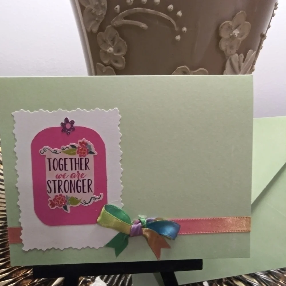 BFF Handcrafted Note Cards w/ Envelopes (4Pack)