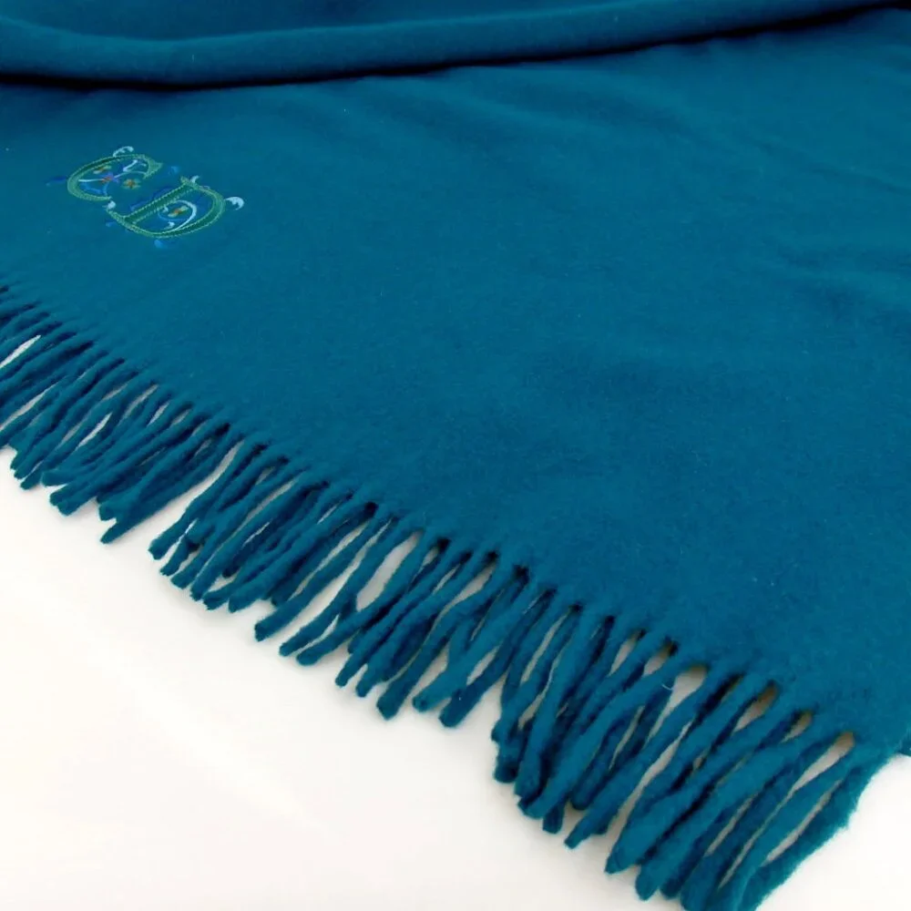 Authentic Christian Dior blanket scarf wool [Used]