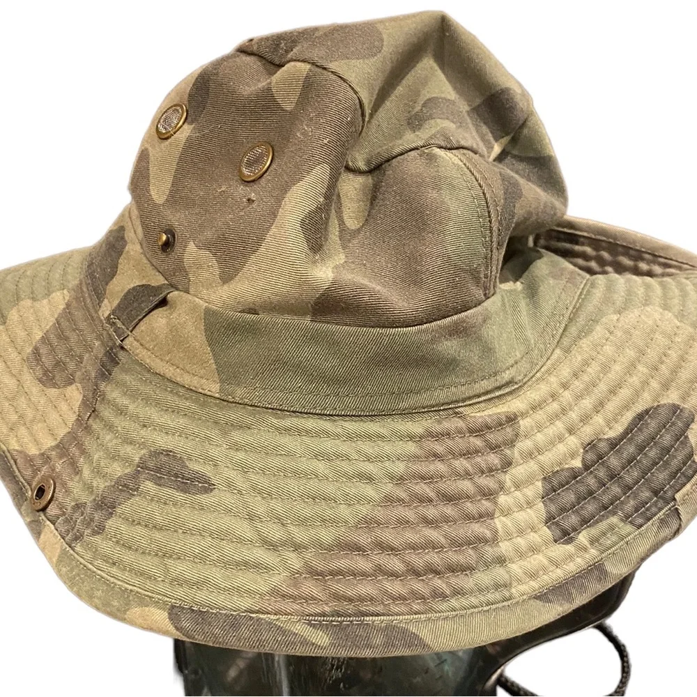 N/A camouflage brimmed