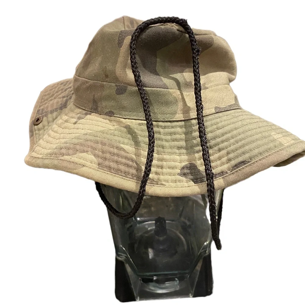 N/A camouflage brimmed