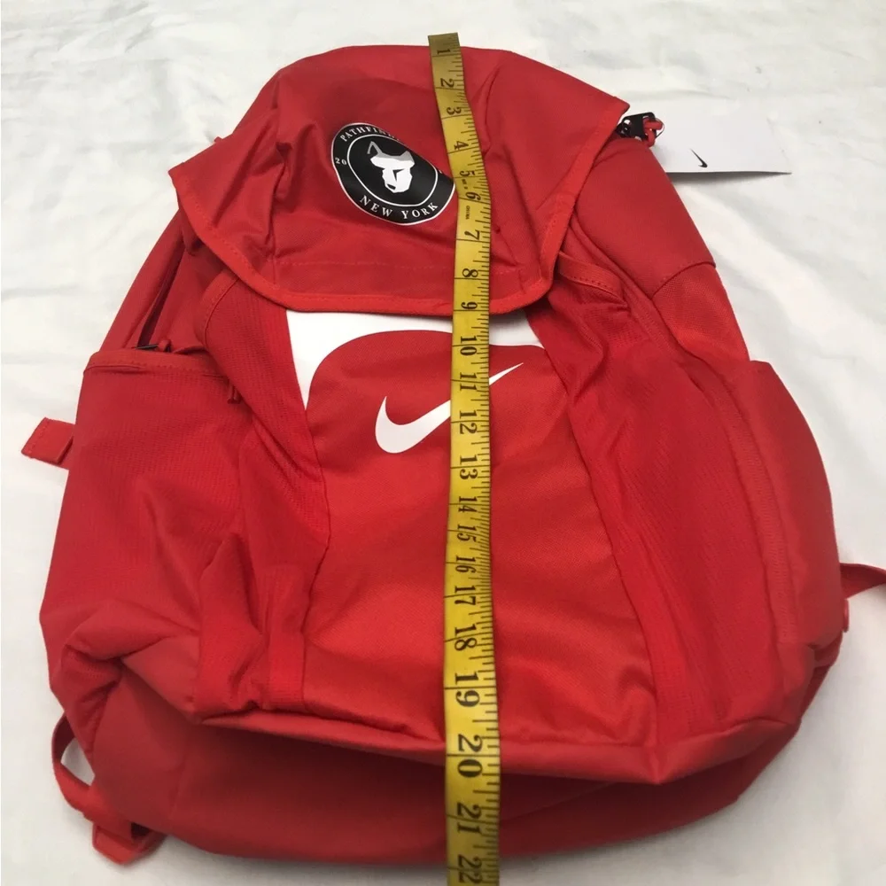 Nike Red Classic Backpack with Swoosh Logo