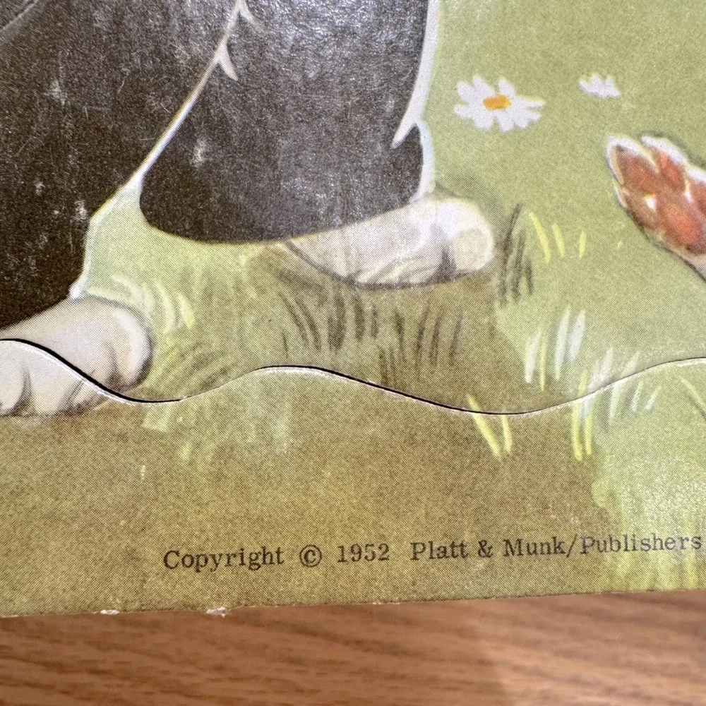 Vintage nursery rhyme puzzles from the 1950s