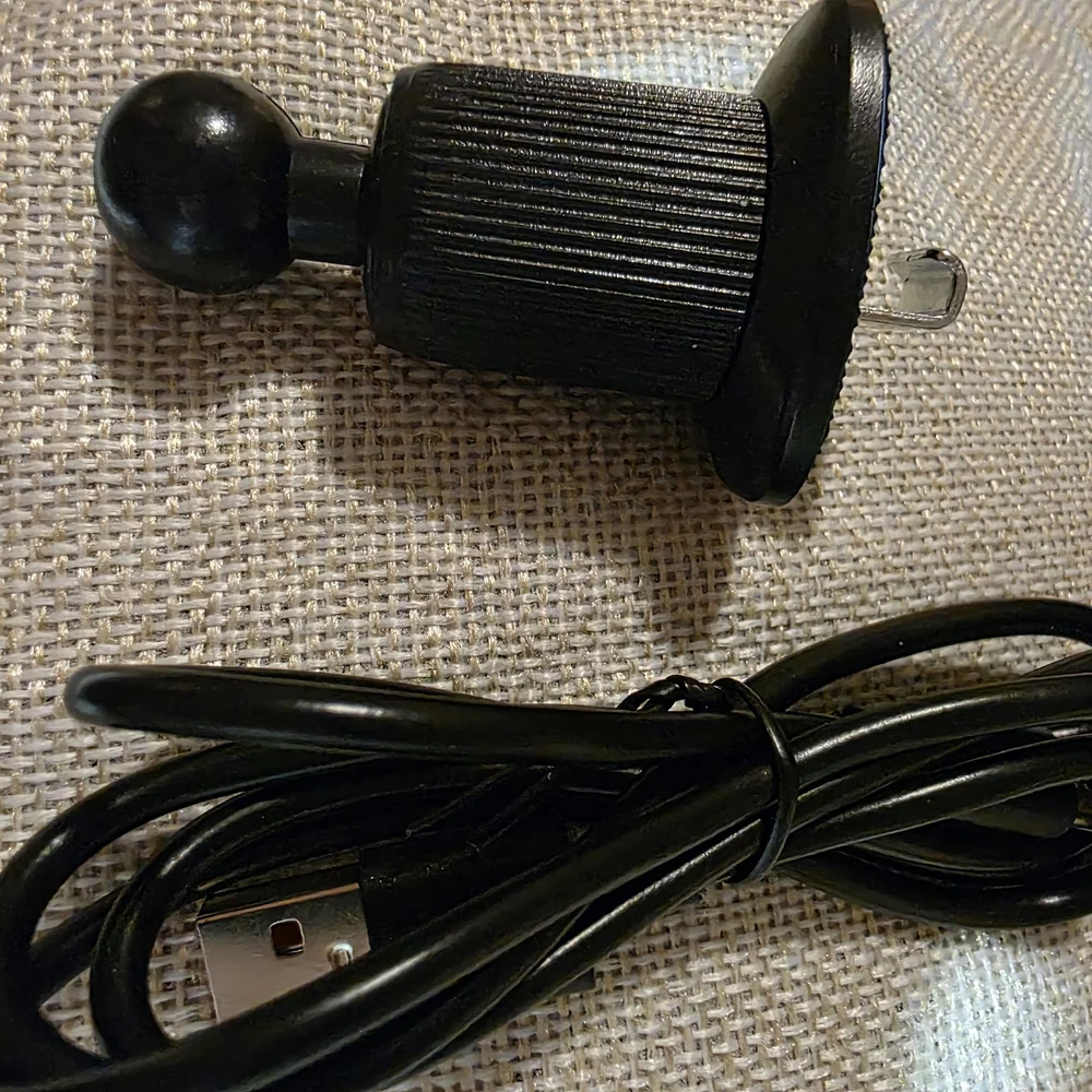 Black Wearable Charger with Adjustable Grips and Fast Charging