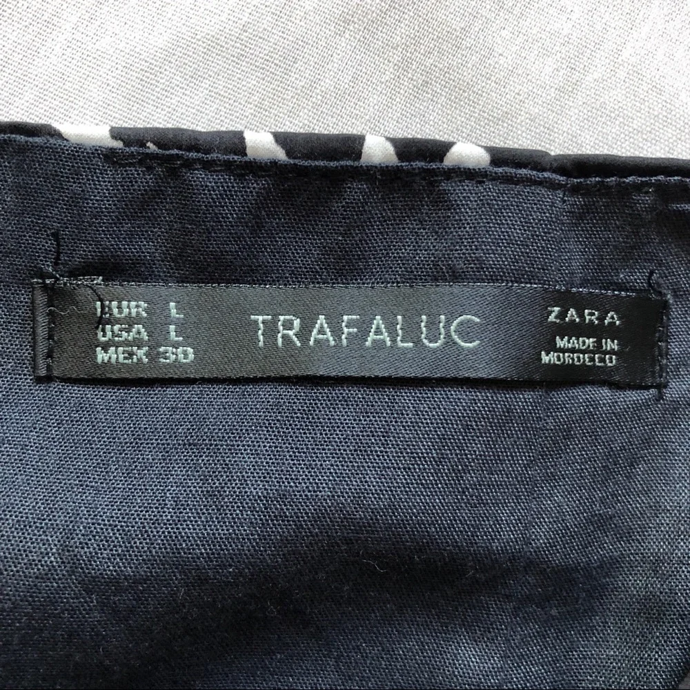Zara black white