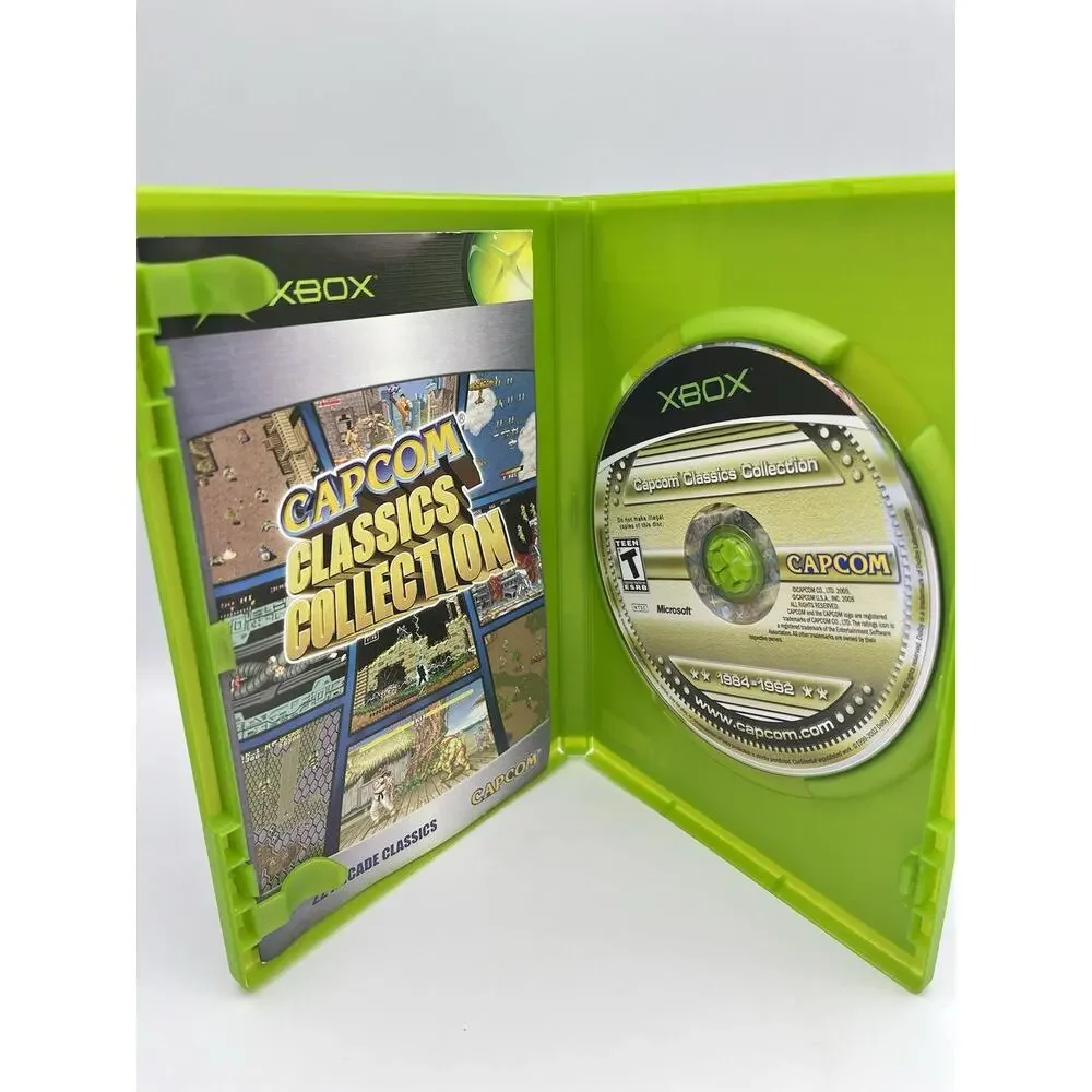 Capcom Classics Collection - Microsoft Xbox Complete Tested Authentic