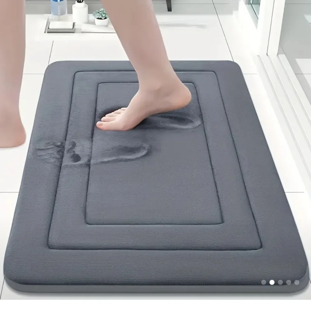 Gray Bath Mat