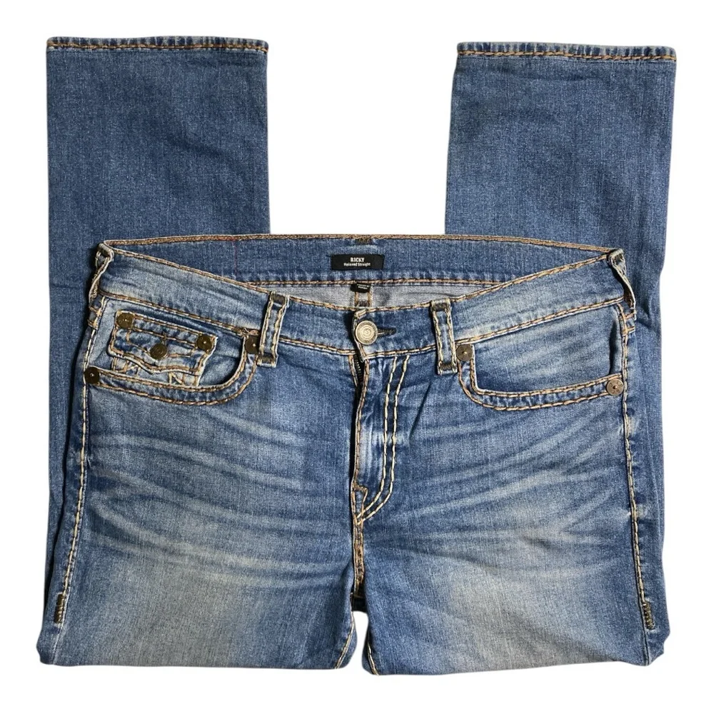 True Religion religion jeans detailing