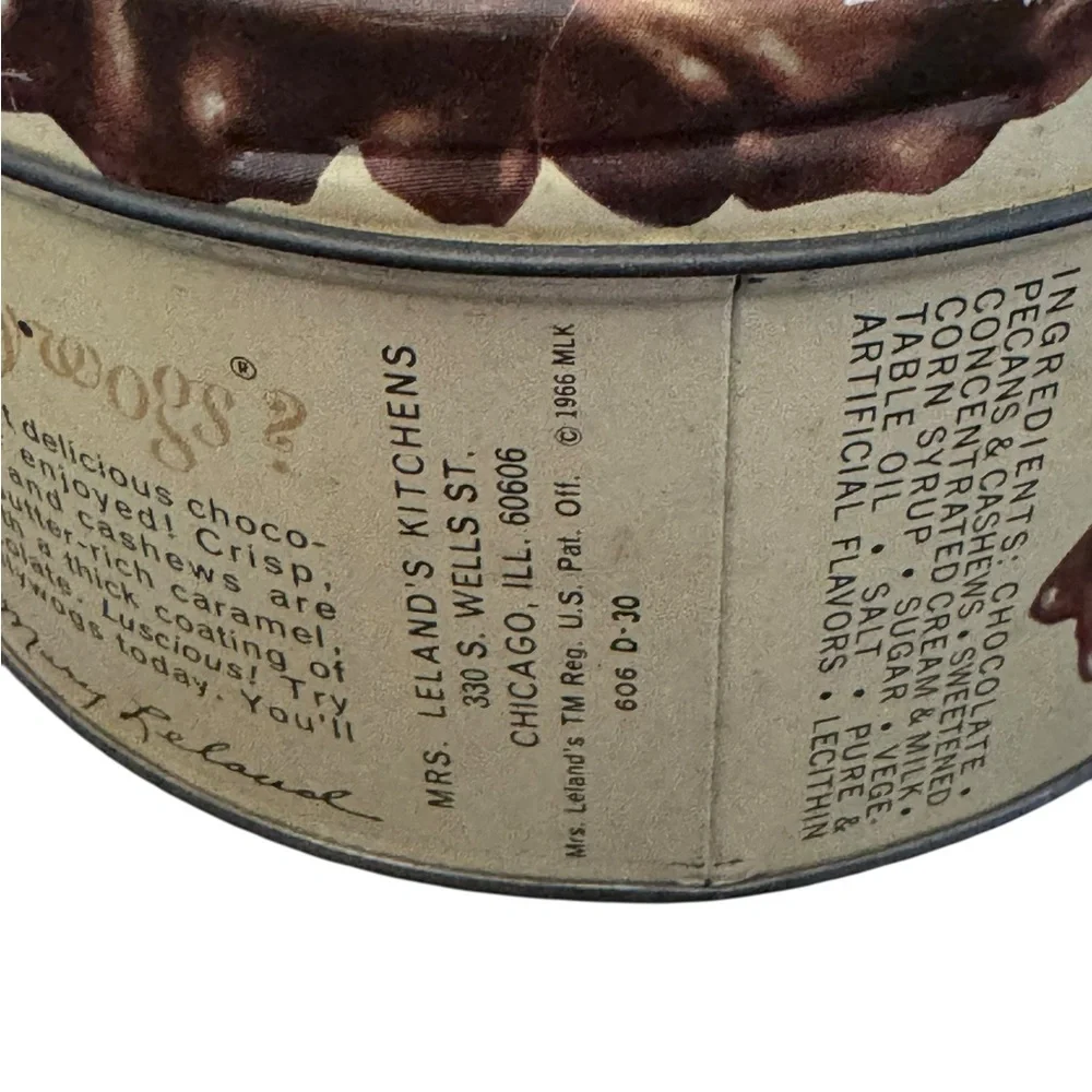Vintage tin know visiting