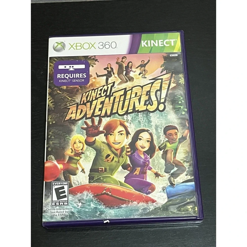 Xbox 360 Kinect Adventures And Angry Birds Stars Wars Game Bundle