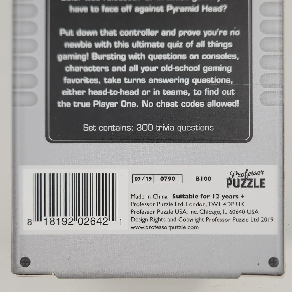 Professor Puzzle factory sealed