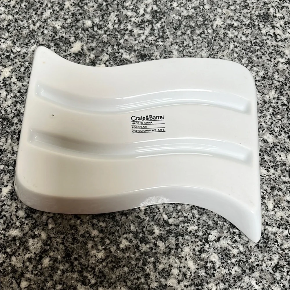 Crate&Barrel elegant white