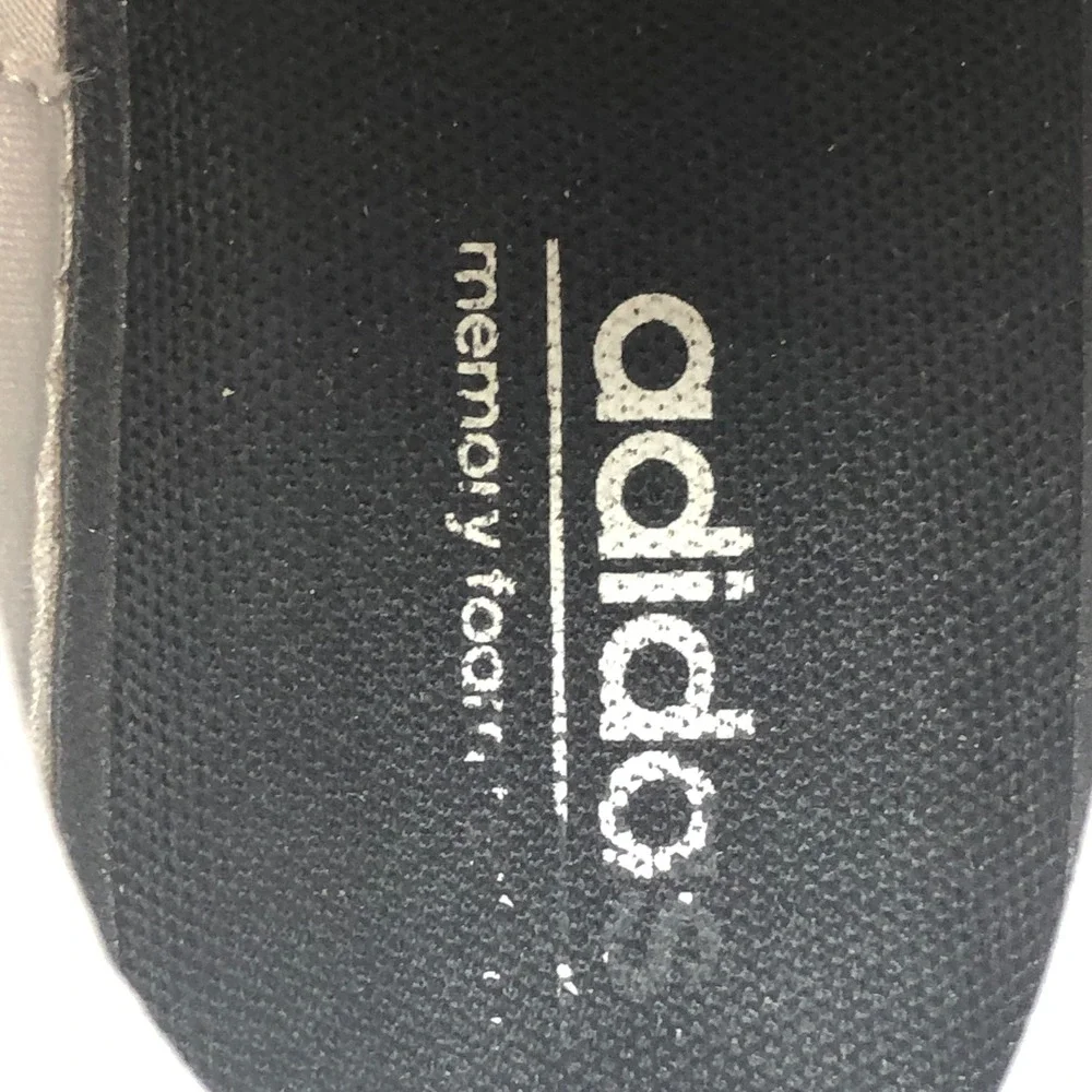 Adidas Cloudfoam Pure Running Shoes Womens 8 Gray Lightweight Cushioned Lace Up