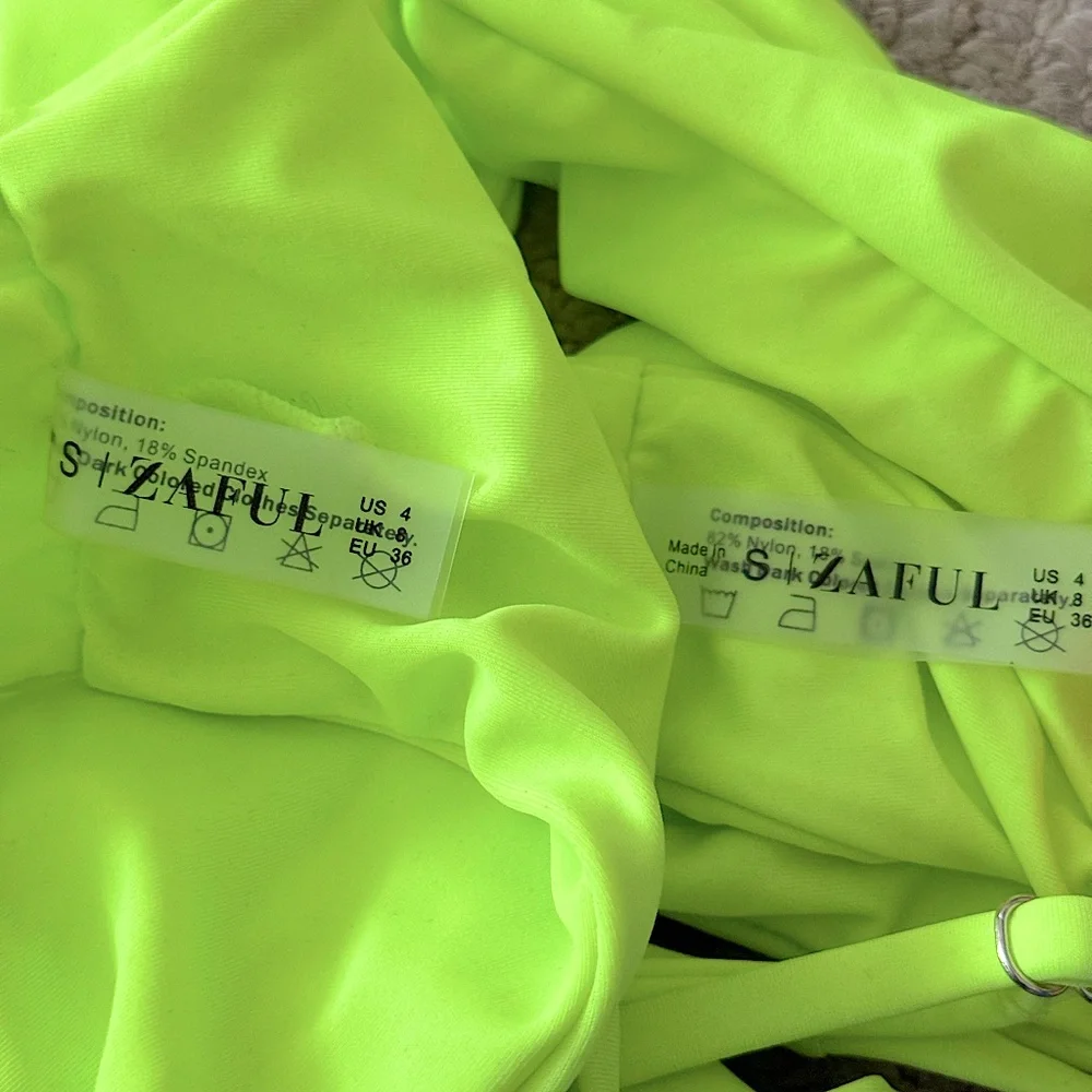Zaful lime outings tags