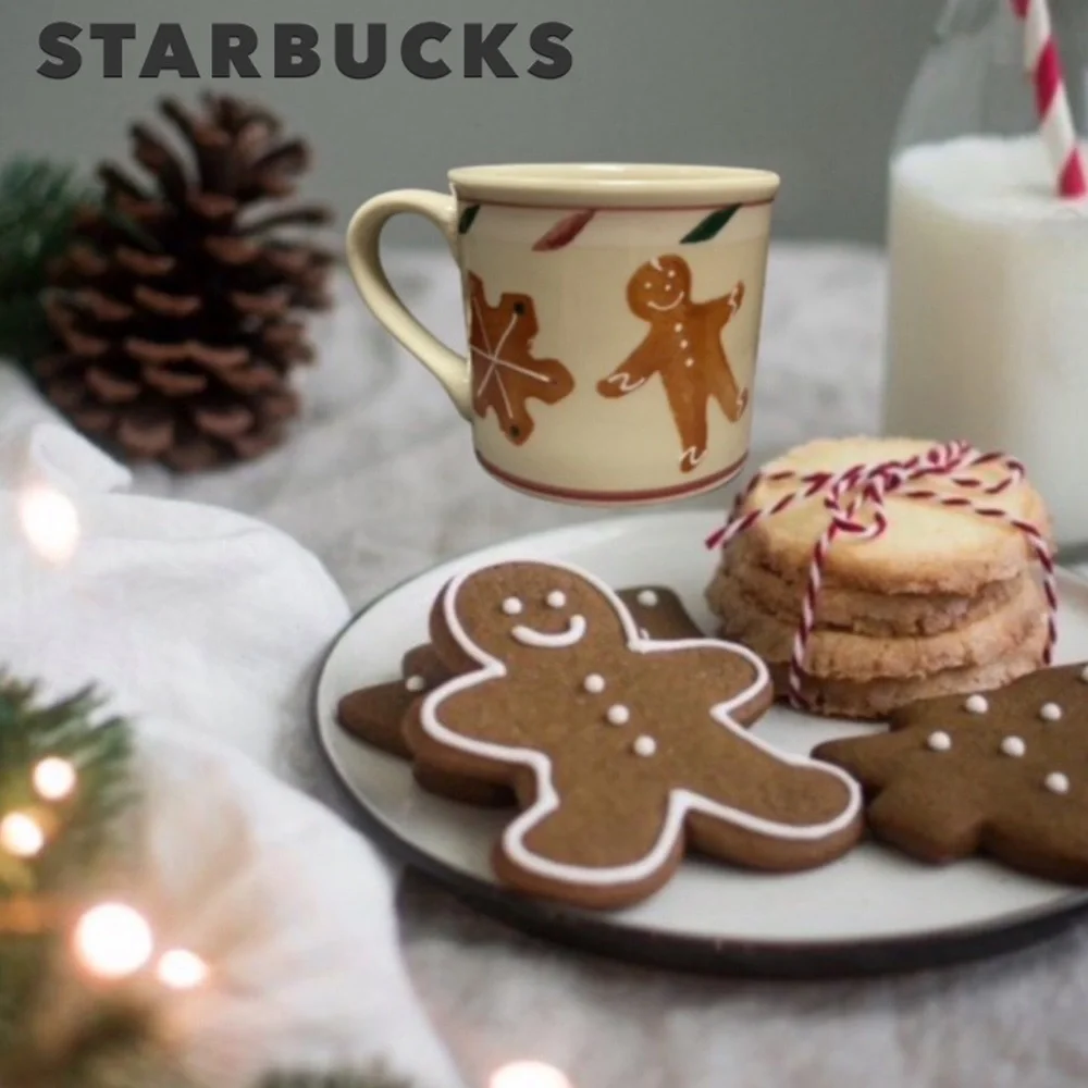 Starbucks Hartstone Barista Gingerbread Mug