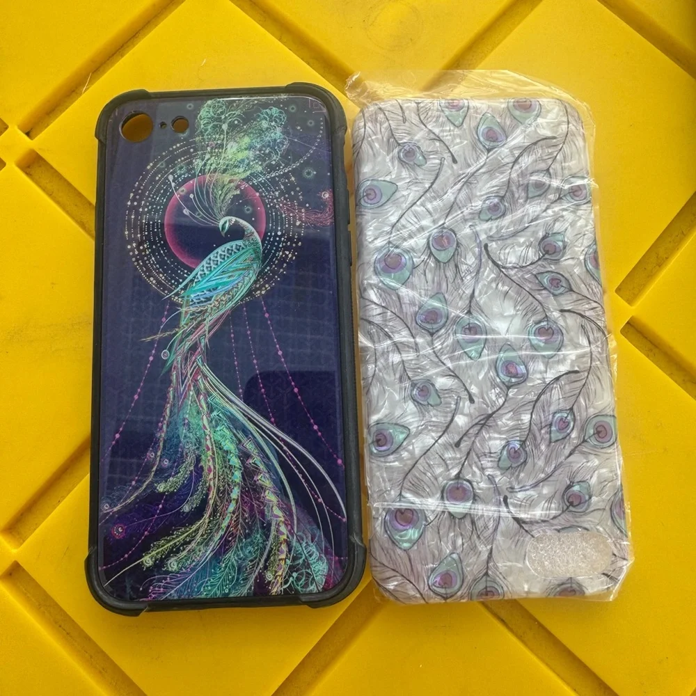 iPhone 7/8/se/se2 peacock phone case