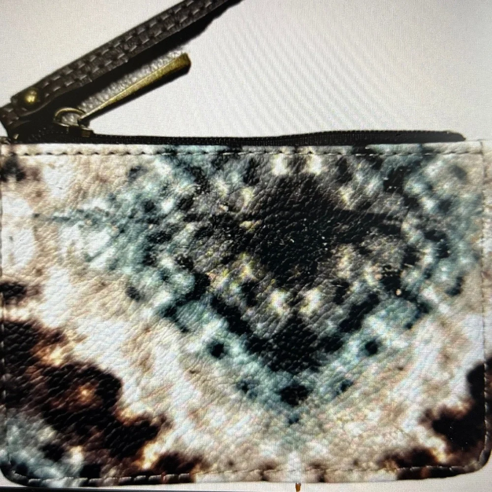 Catchfly Ladies Tie Dye Card and Keys Coin Purse Wallet