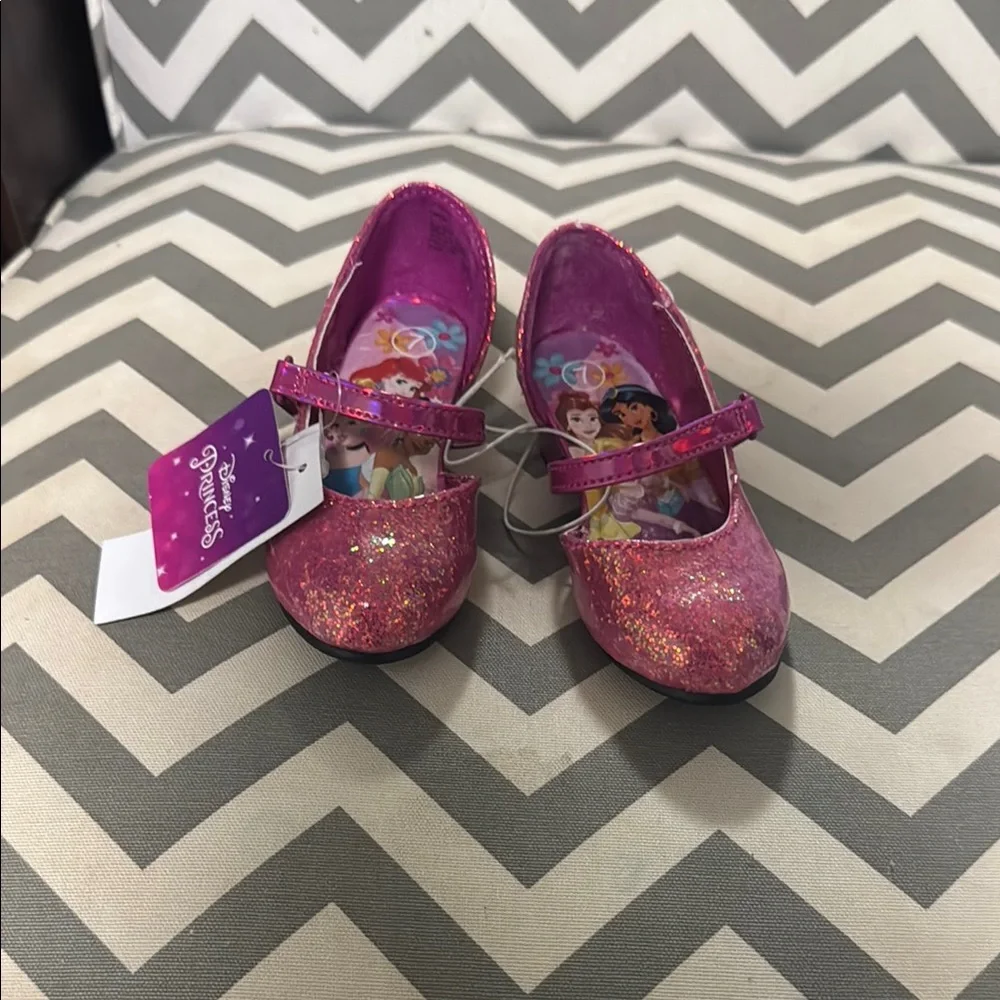 ***2/$15*** Disney Pink Sparkle Princess Shoes