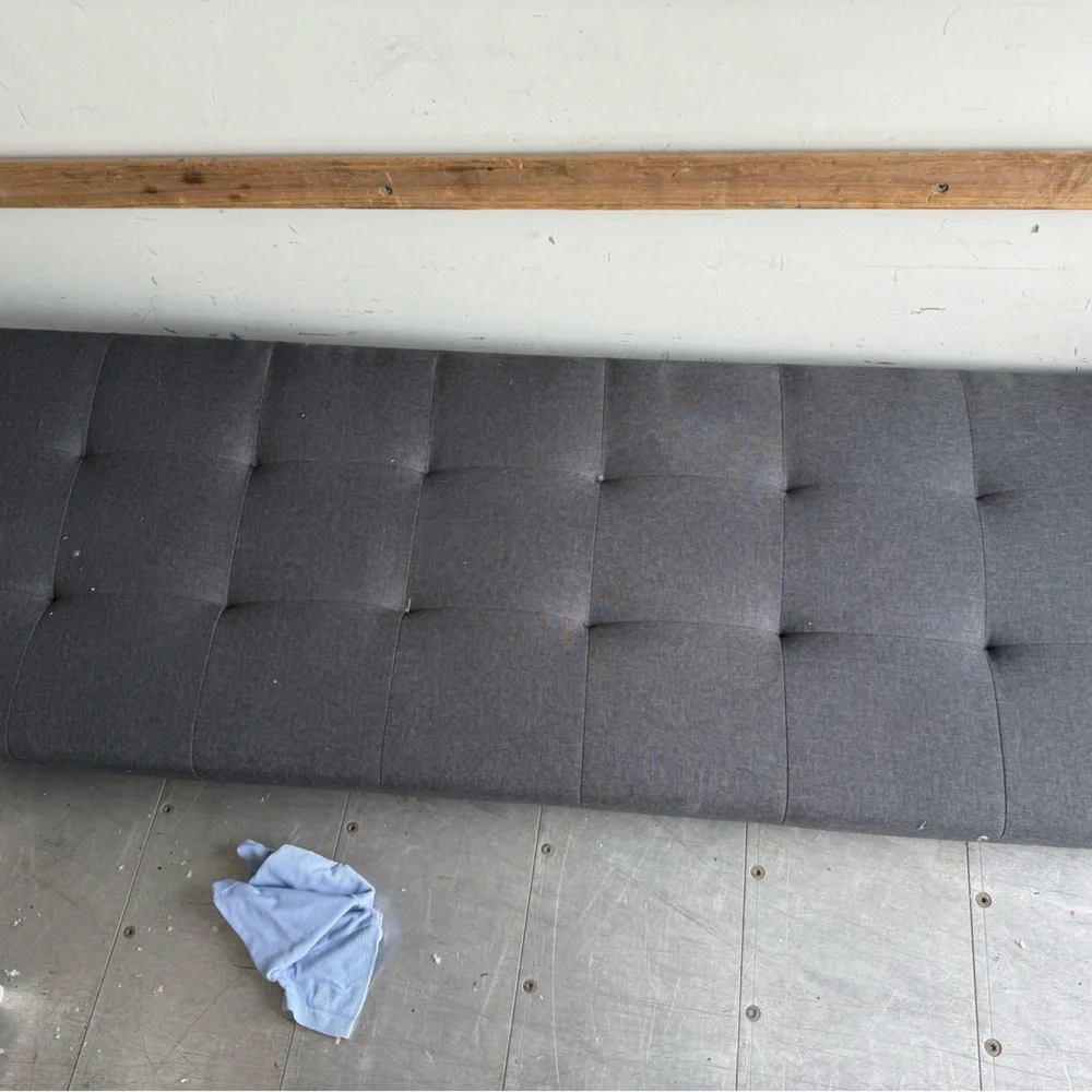 Elegant Gray Tufted Mattress