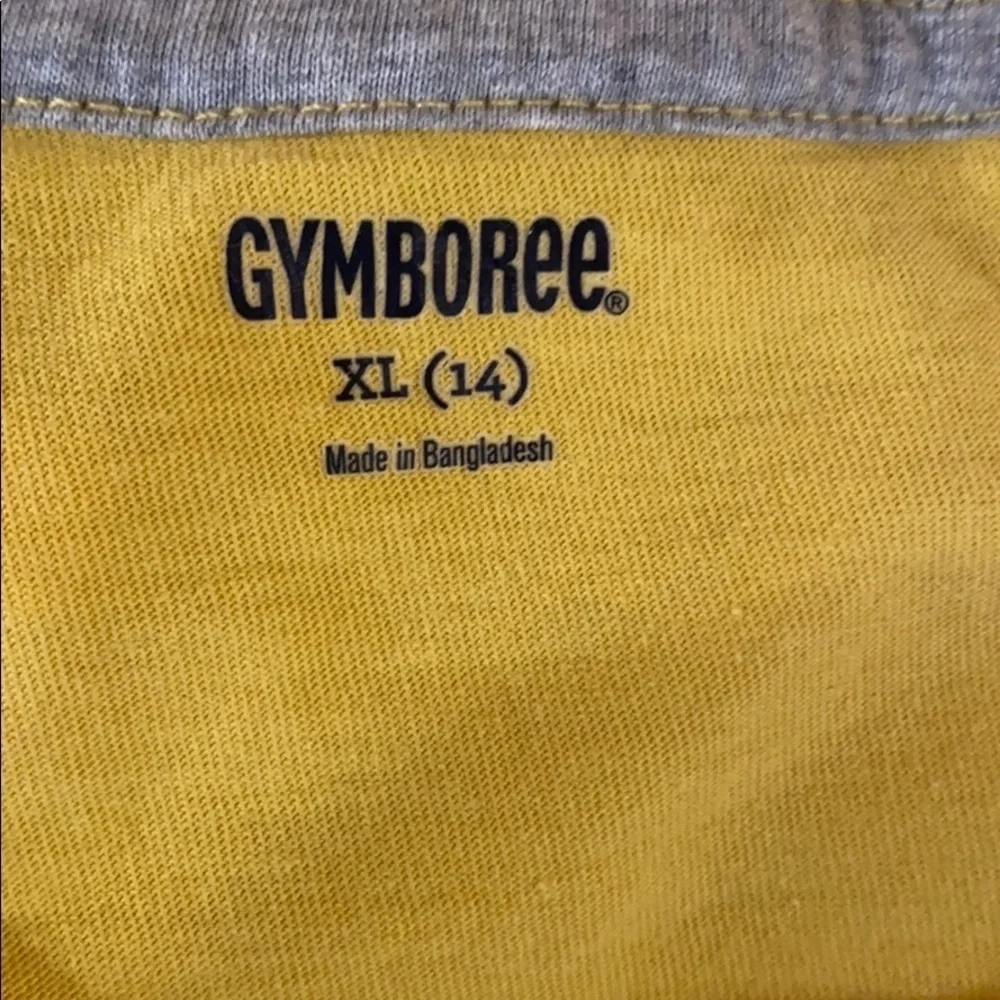 Gymboree boys yellow