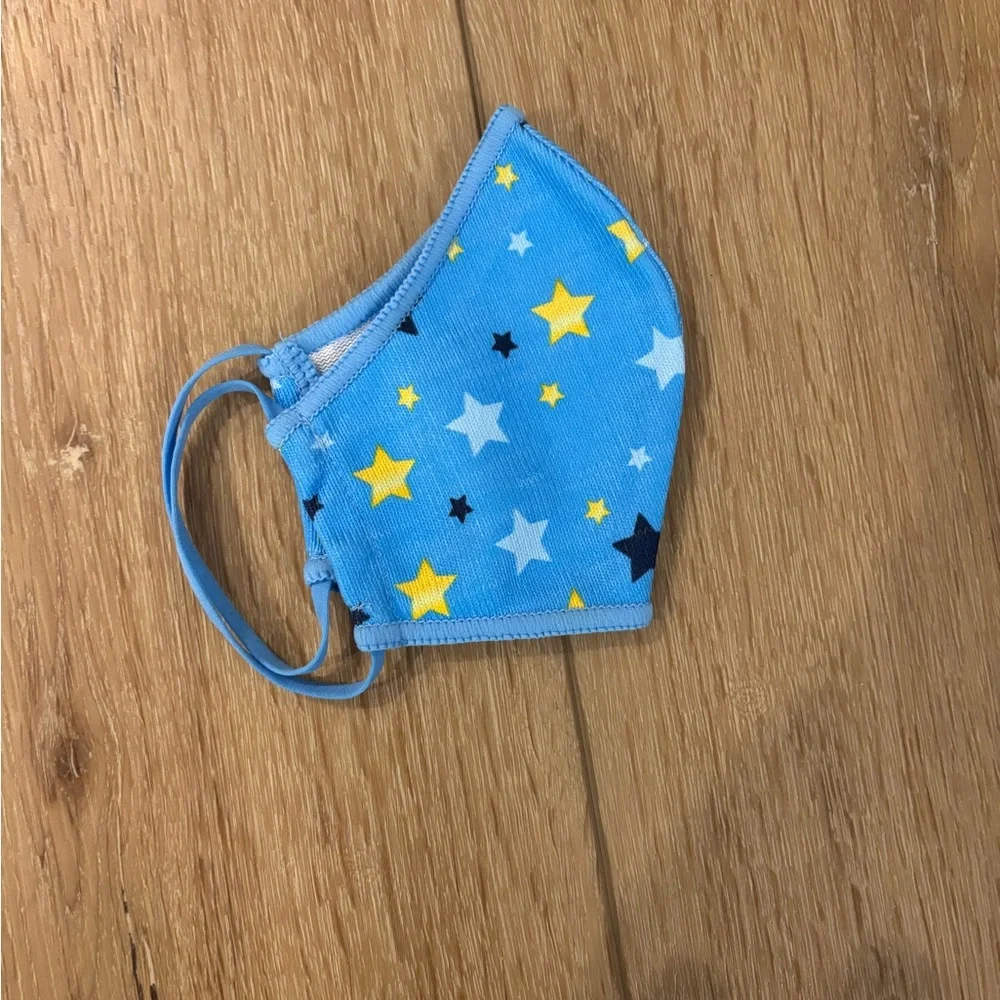 💥NEW Norwex Kids Set of 3 Star Face Masks with Baclock