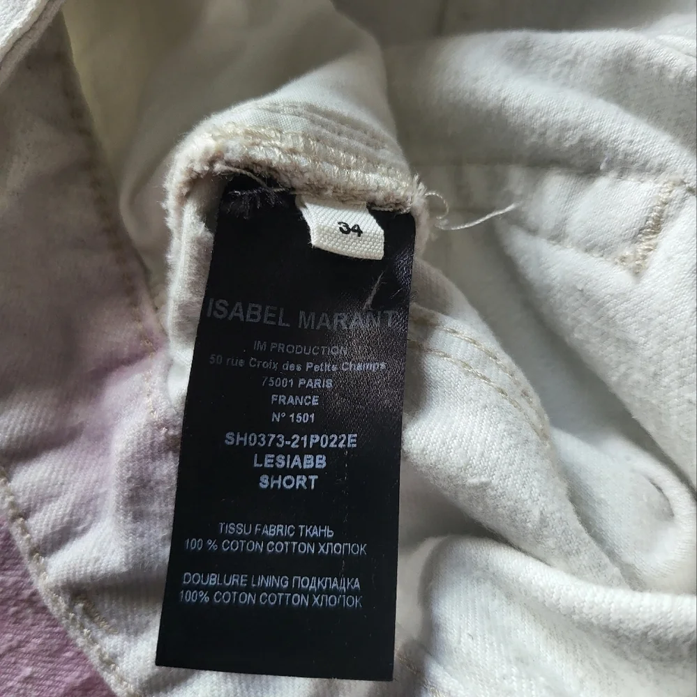 Isabel Marant denim shorts
