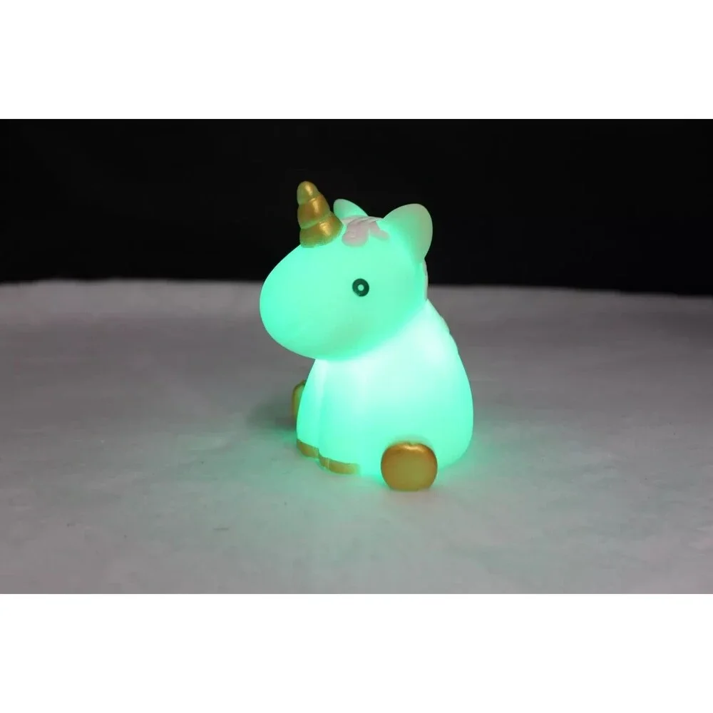 Evriholder Unicorn Night Light Pink Mane Calming Design Playroom Bedroom Gift