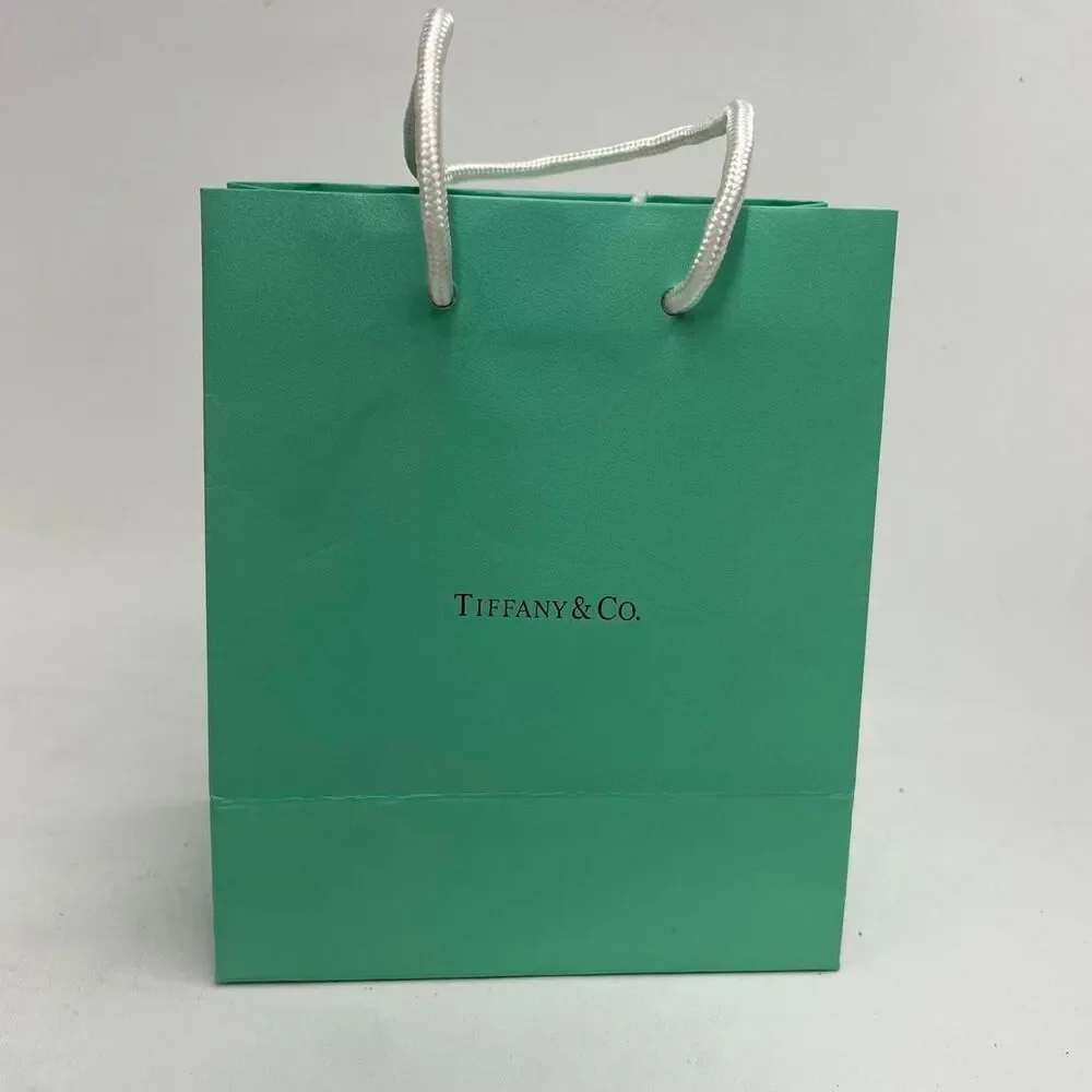 Tiffany & Co Small Gift Bag Display Classic Decor Wrapping Classic Iconic
