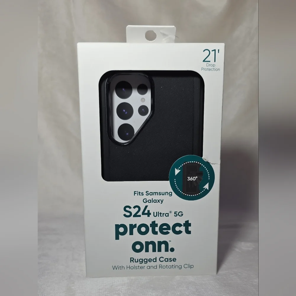 On Running Black Rugged Case for Samsung Galaxy S24 Ultra 5G
