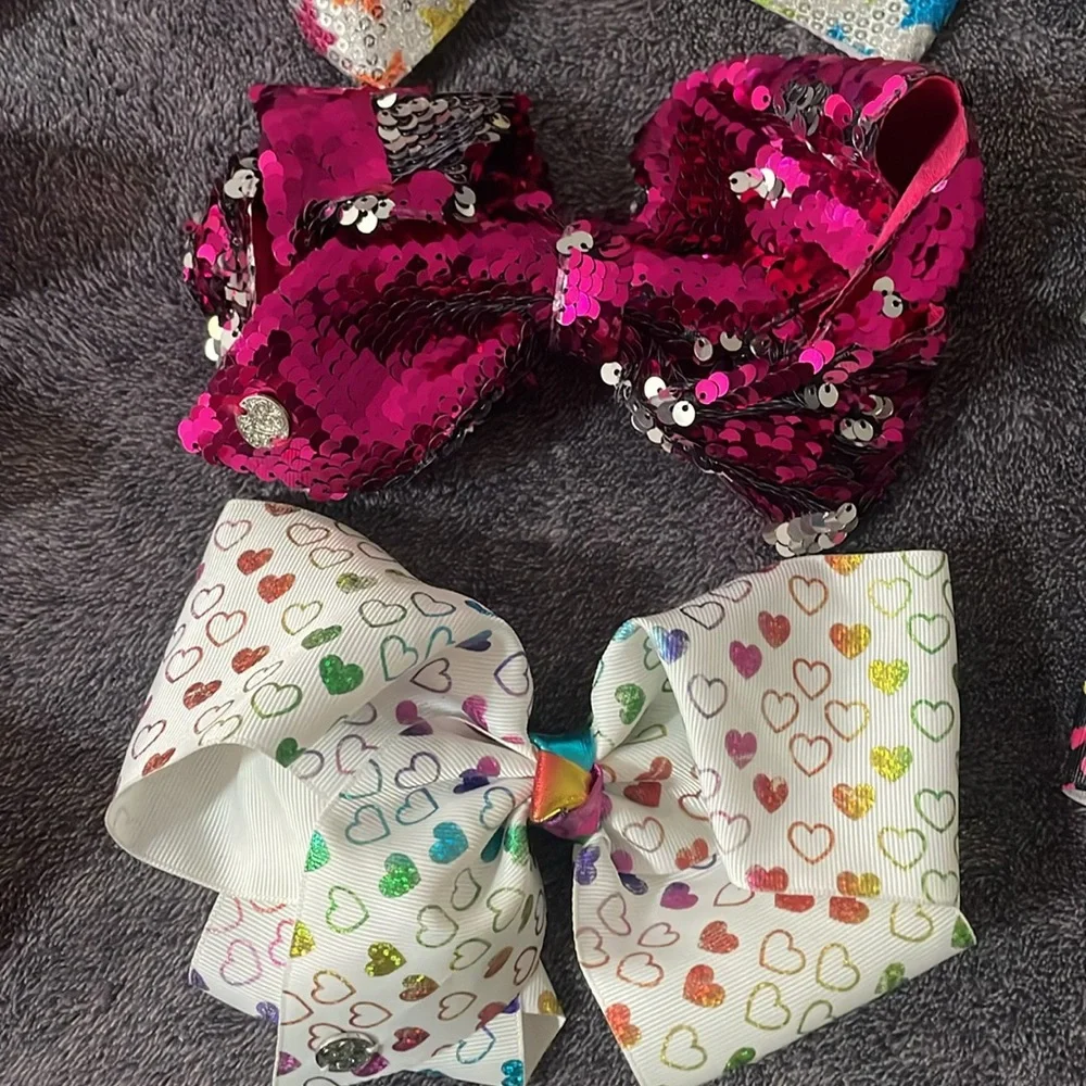 Vibrant Hair Bow Bundle