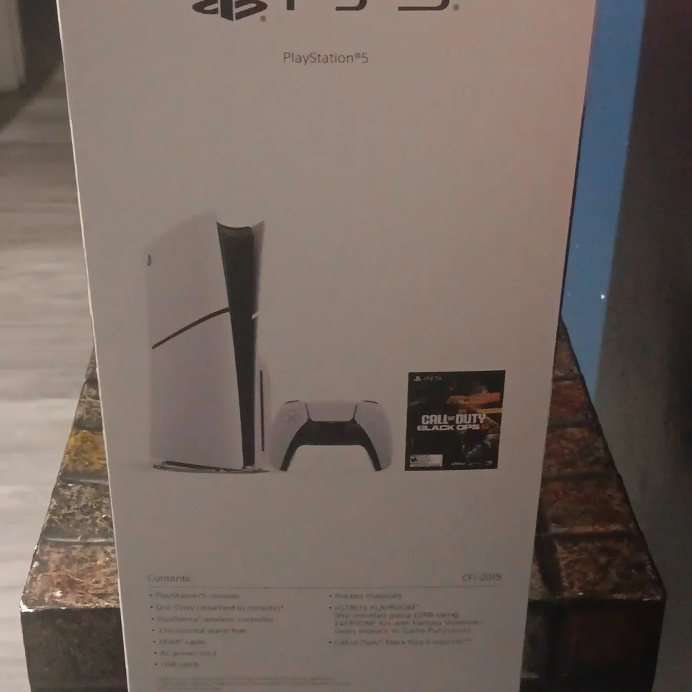 Sony PS5 Slim Disc Edition - White