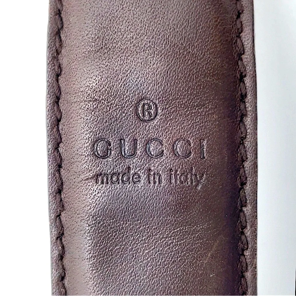 Gucci coated canvas