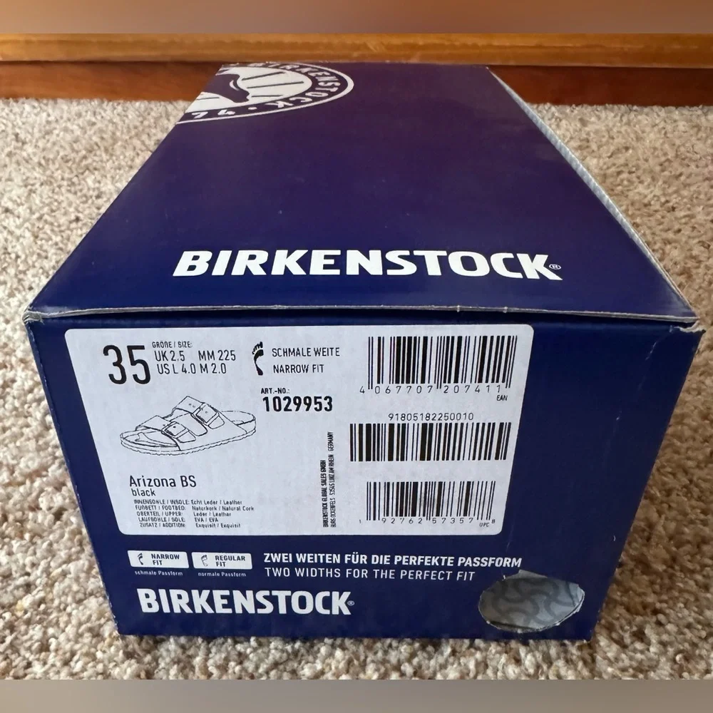 NWT Women’s Sz. 35 (5) Lingua Franca & Birkenstock 