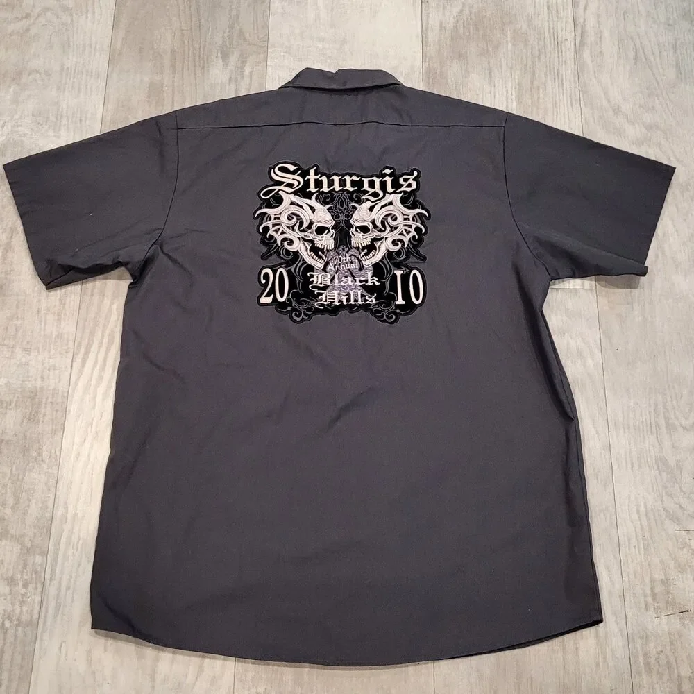 Blue & White by Magic Group sturgis black