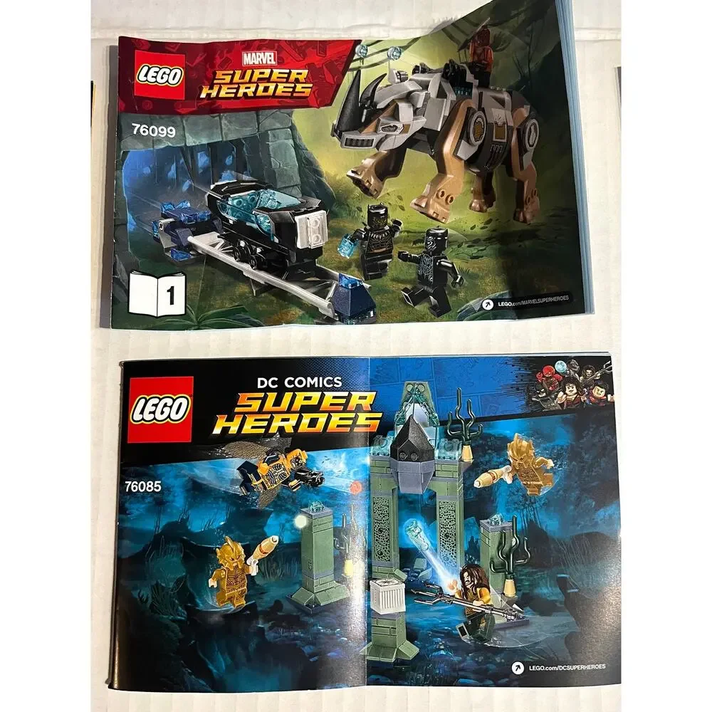 Lego wrapped pages able