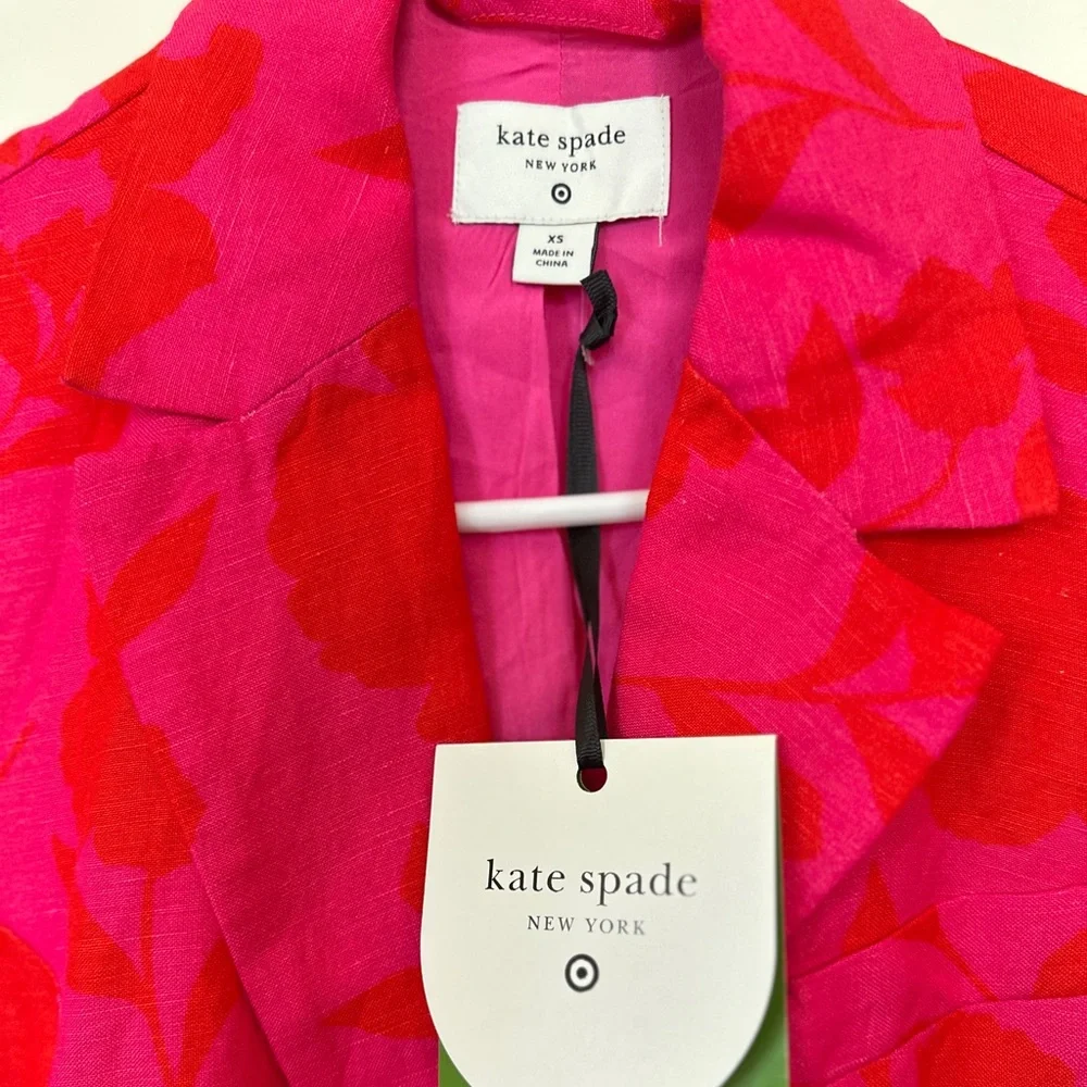 NWT! Kate Spade New York x Target Women's Classic Rose Blazer - XS
