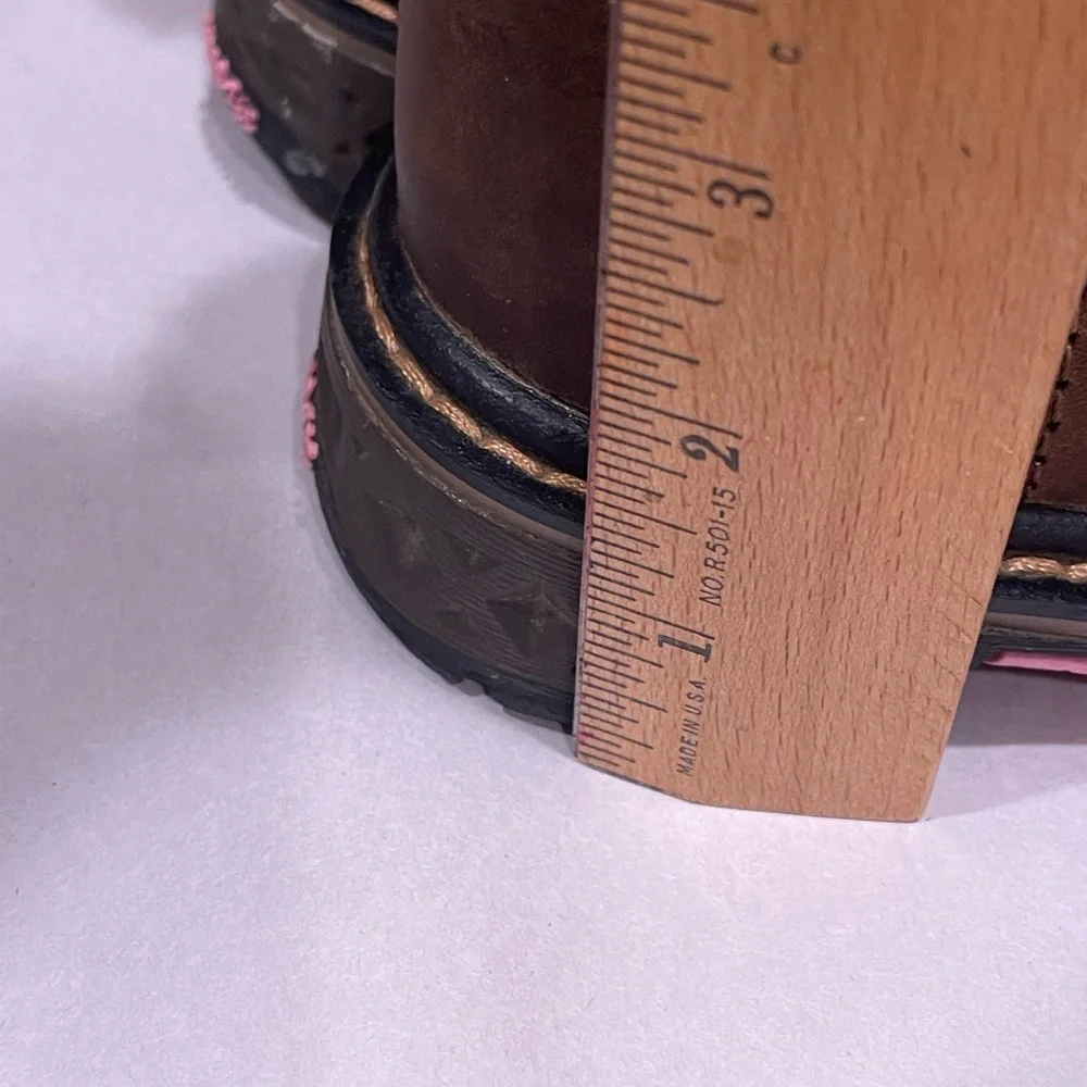 Georgia boot kids brown and pink