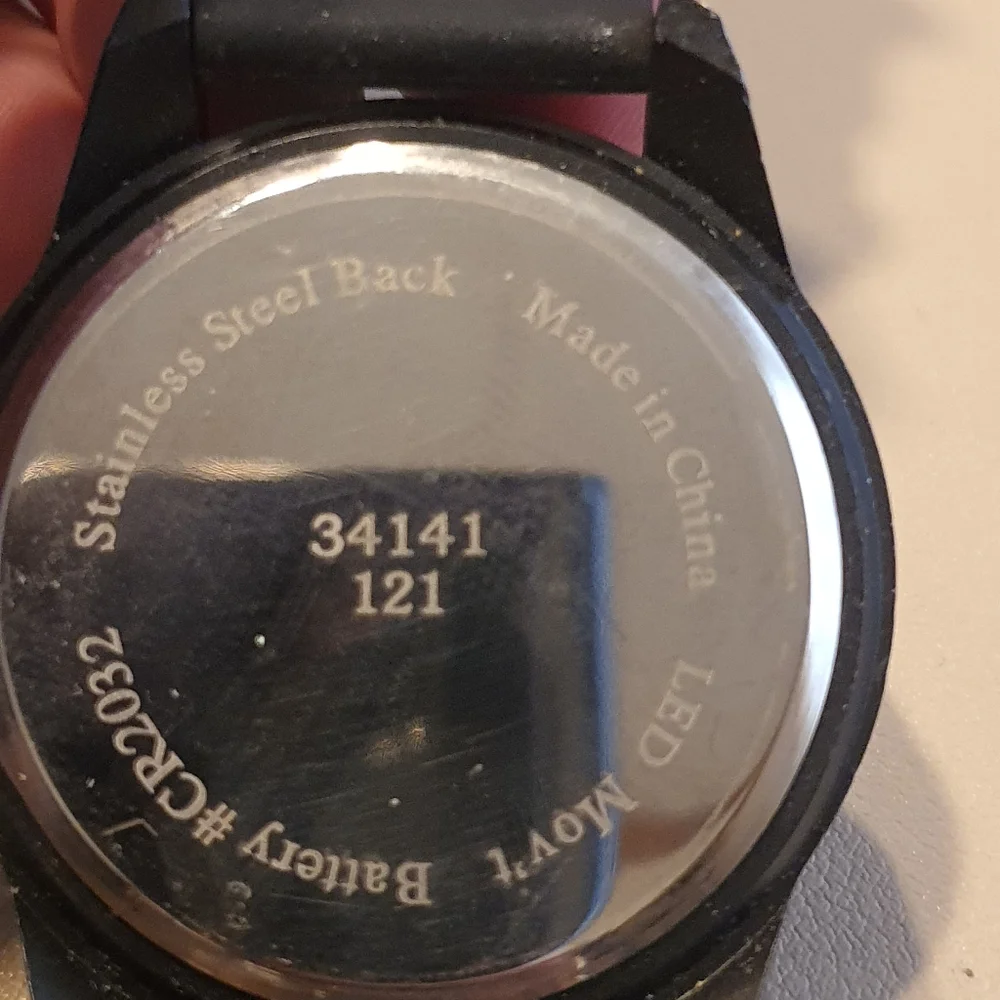10/$20 Black Digital Touch Lcd Men's Watch