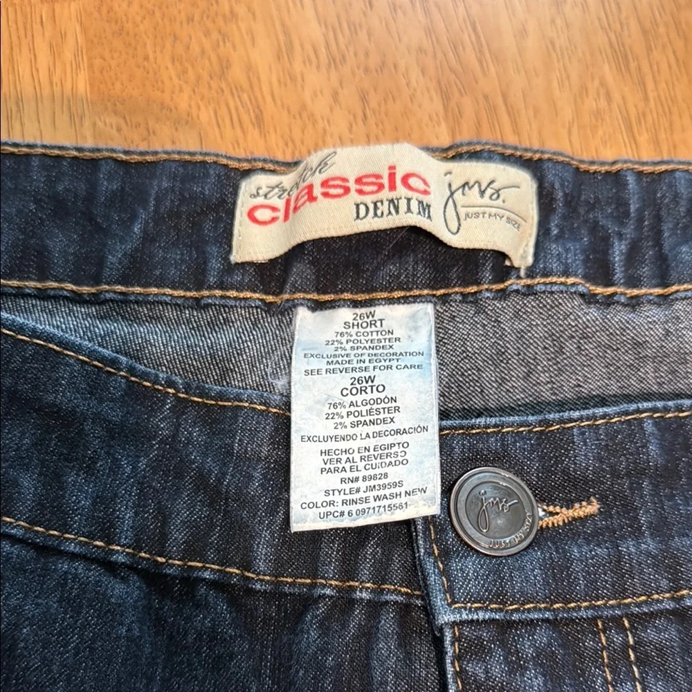 Just My Size indigo jeans